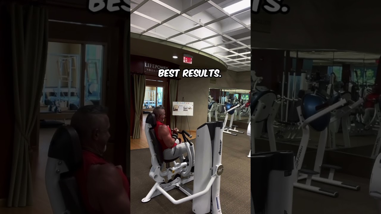 Try using a lat pulldown bar to turn your machine benchpress into a close grip bench press.