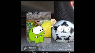 Red ball 4 And Om Nom Animation | Red Ball And Om Nom In Real Life Doodle Animation Ep3 #shorts