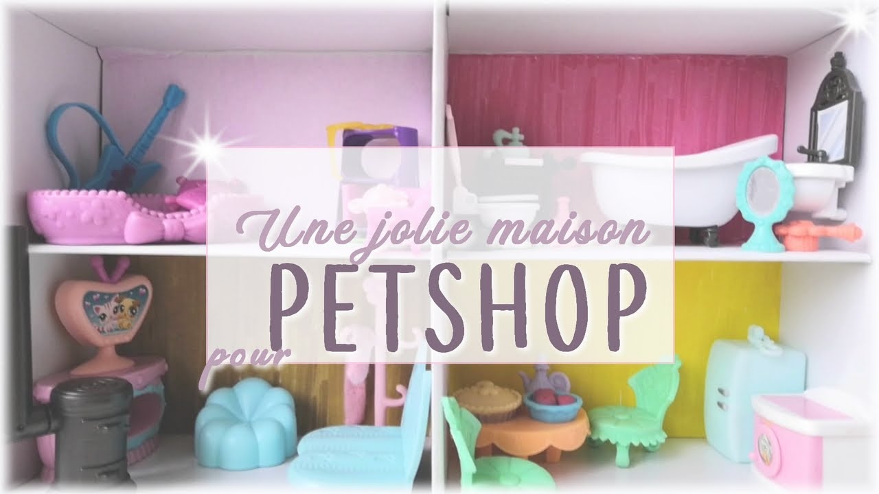 LPS Création d'une Maison PETSHOP - YouTube
