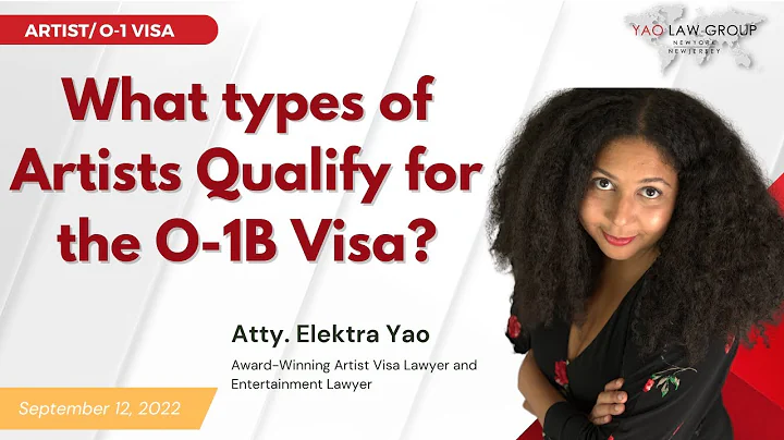 What types of Artists Qualify for the O-1B Visa?