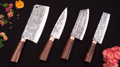 Bộ Dao GIA ĐÌNH CỰC ĐẸP - Hàng Chuẩn Của HTX Dao Phúc Sen