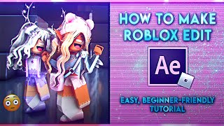 How To Make A Roblox Edit Like Famous Youtubers Easy Tutorial