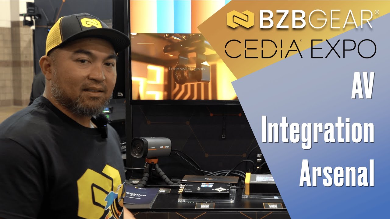 Next-Level AV Integration with BZBGEAR at CEDIA Expo 2025 | 8K Test Pattern Generator