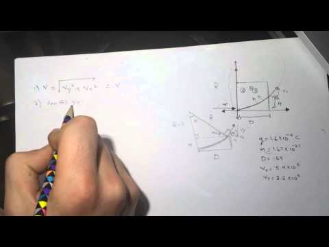 Motion in a Magnetic Field 2 "Smartphysics" Solution.