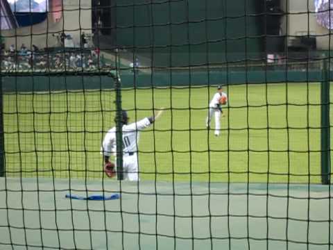 西武　岸投手の登板前の調整　2010年　4月
