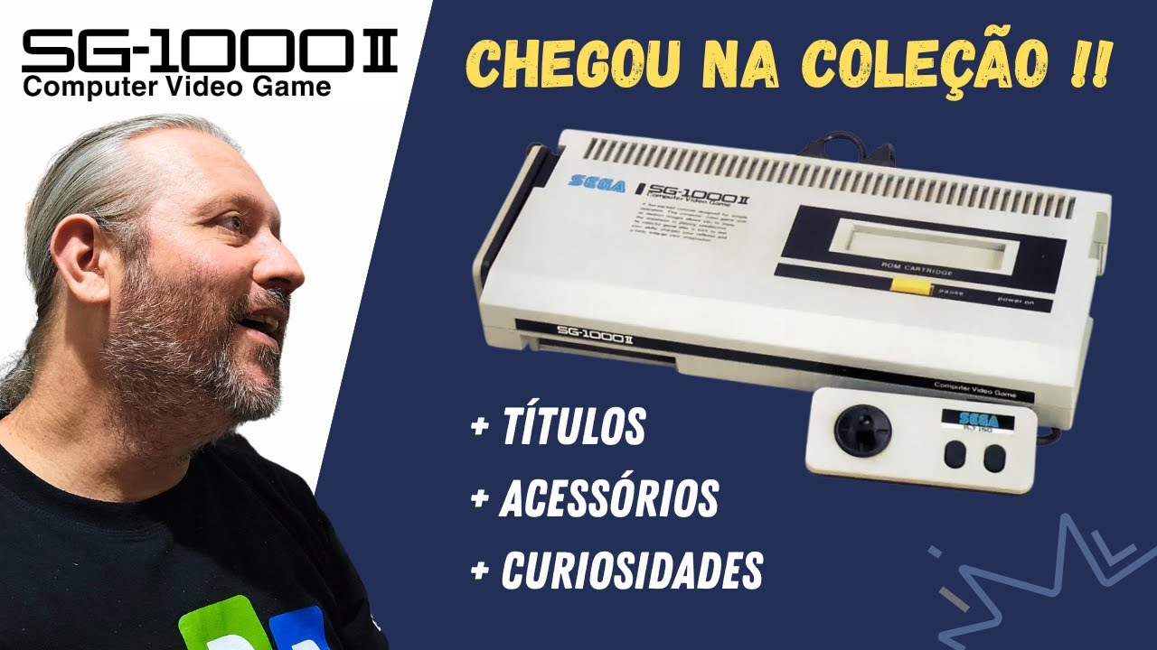 その他 SEGA SG-1000 II SG-1000 II - O PRIMEIRO VIDEOGAME DA SEGA (Precursor do Master