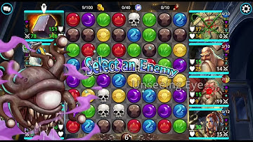 Gems of War - Mirrored Halls Faction Assault Quick-delving Teams Part 1 (Mirror Orb)