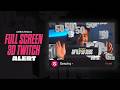 Creating a Animated Full Screen Gifted Subs Twitch Alert (Blender)