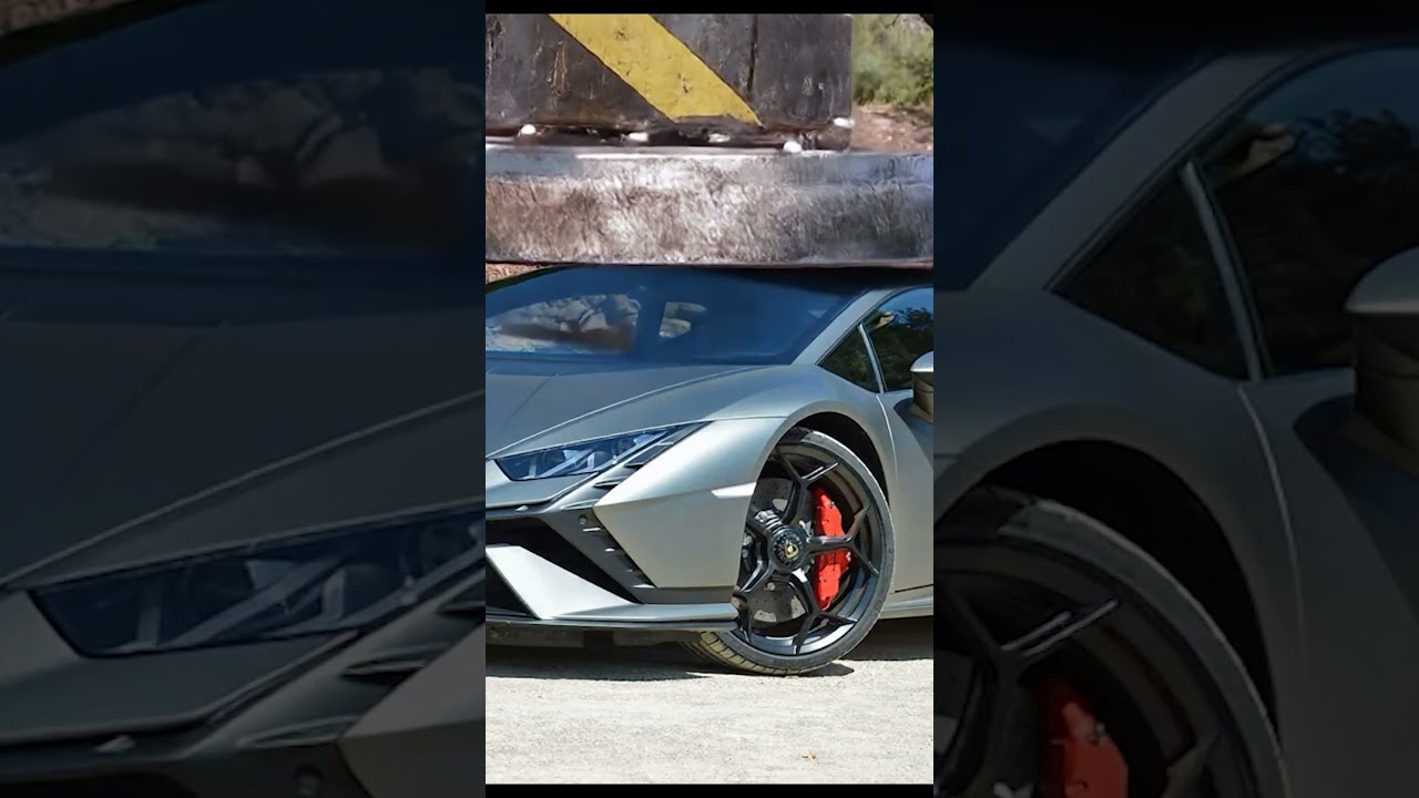 Crushing A Lamborghini