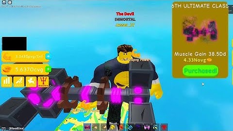 Buying 6th Ultimate Class! | Lifting Simulator