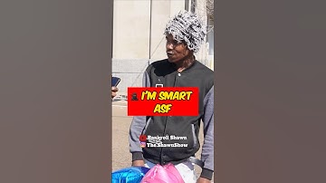 Are you Smarter than a 5th Grader🧠🧐? #publicinterview #funny #trending #shorts #theshawnshow #love