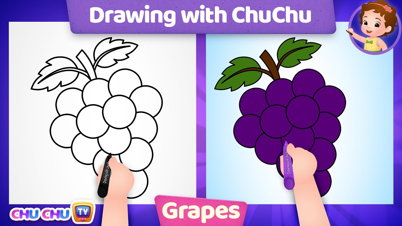 Vector of a Cartoon Man in a Grape Costume - Outlined Coloring Page Drawing  by toonaday - #16451