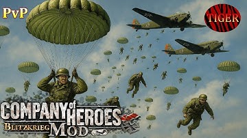 CoH Blitzkrieg Mod PvP _ Tactical LUFT 3v3 Gameplay