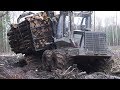 Logging with Logset 6F, wet conditions, skilled operator