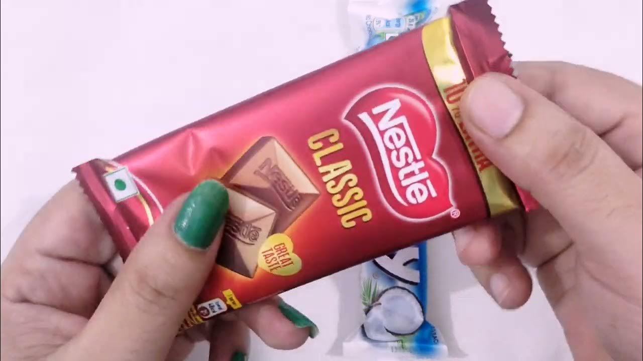 Nestle Classic chocolate Nestle Milkybar chocolate Bounty coconut