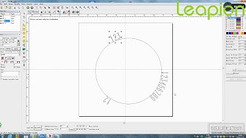 Leapion Machine Teaching Video:Step 18：平均分打标圆周内容-Average marking circle content