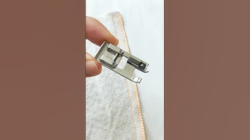 How to Finish Fabric Edges on Sewing Machine 😮 🪡
