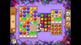 GardenScapes Level 591 no boosters (18 moves)