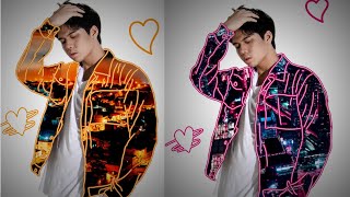 picsart neon city light cloth effect | picsart photo editing tutorial 2020 screenshot 3