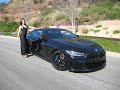 New BMW M850i Carbon Black / Exhaust Sound / 20" Black M Wheels / BMW Review