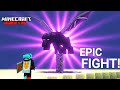 Defeating the Ender Dragon Without Armor in Hardcore Minecraft! 😱