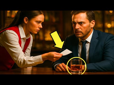 لا تشرب واخرج الآن رسالة النادلة أنقذت المليونير في باريس