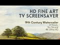 Fine Art for your TV - 19th Century Watercolor Paintings