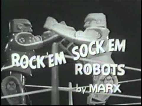 Rock 'Em Sock 'Em Robots Commercial 1960's