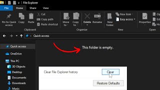 how to hide/remove recent files from quick access in windows 10/11