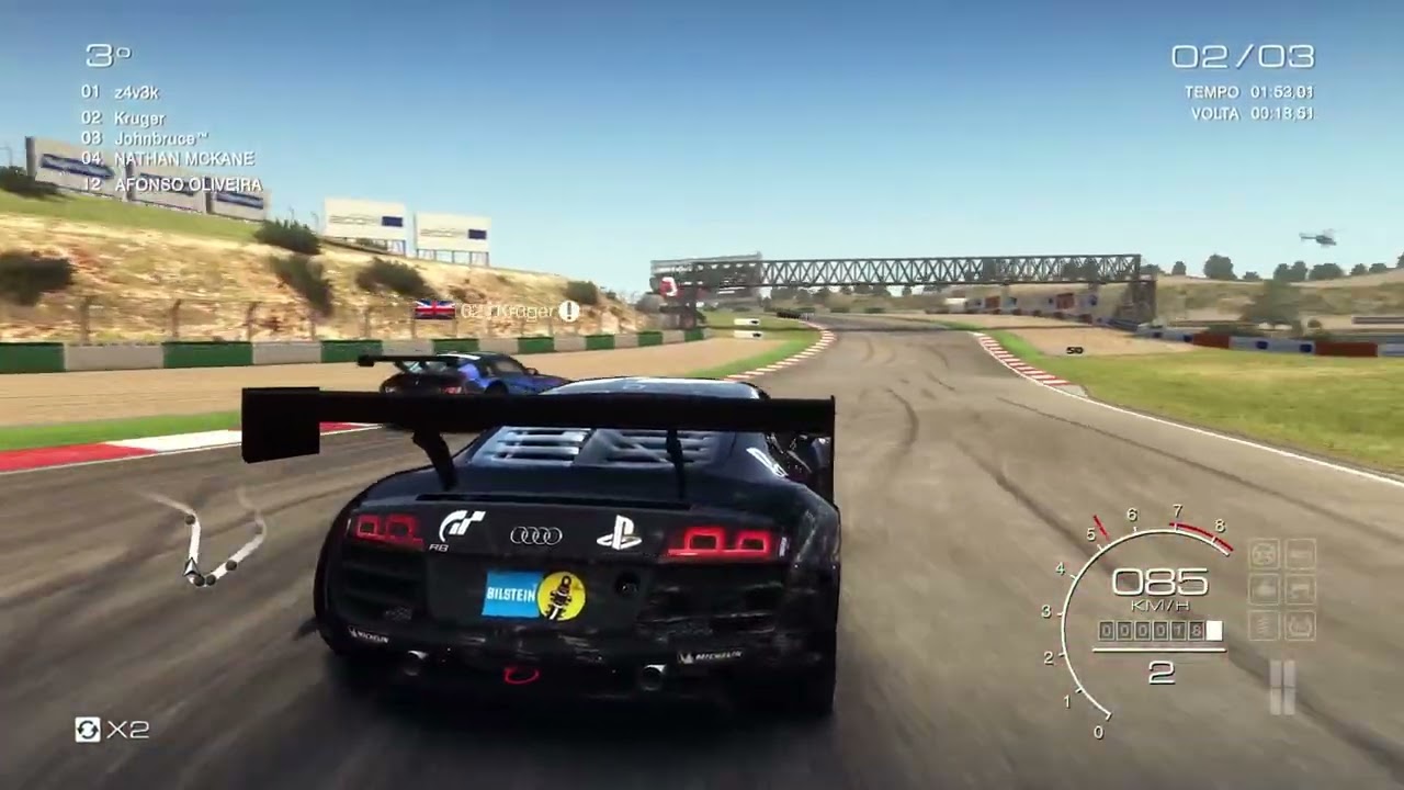 Grid Autosport Audi R8 Teste