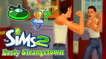 Metal Babies and Alien Scandals? | The Sims 2 Early Strangetown: Round 1, Episode 4