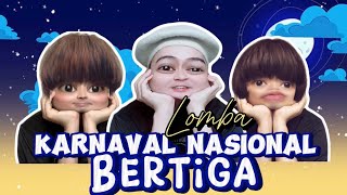 LOMBA KARNAVAL NASIONAL BERTIGA (The Movie): Kostum Makin Bengek   Pake Kendaraan Diluar Nalar 😂