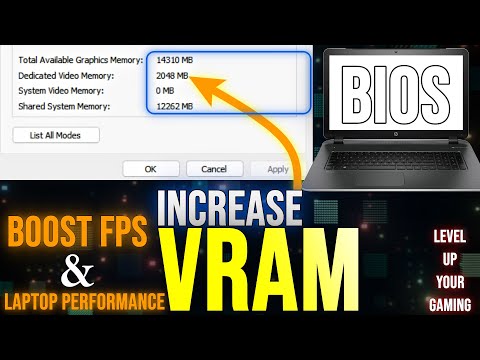 How to Increase GPU VRAM in HP Laptop | Boost Your Gaming Performance | Hp Laptop