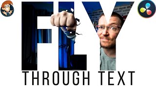 Celebrity Simple Fly-Through Text Effect in Davinci Resolve 16 - 5 Minute Friday #53 Profile