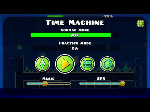 Jugando geometry dash