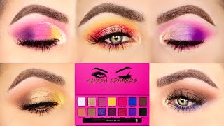 5 LOOKS 1 PALETTE | FIVE EYE LOOKS WITH THE ALYSSA EDWARDS PALETTE BY ANASTASIA! (ABH) |Patty
