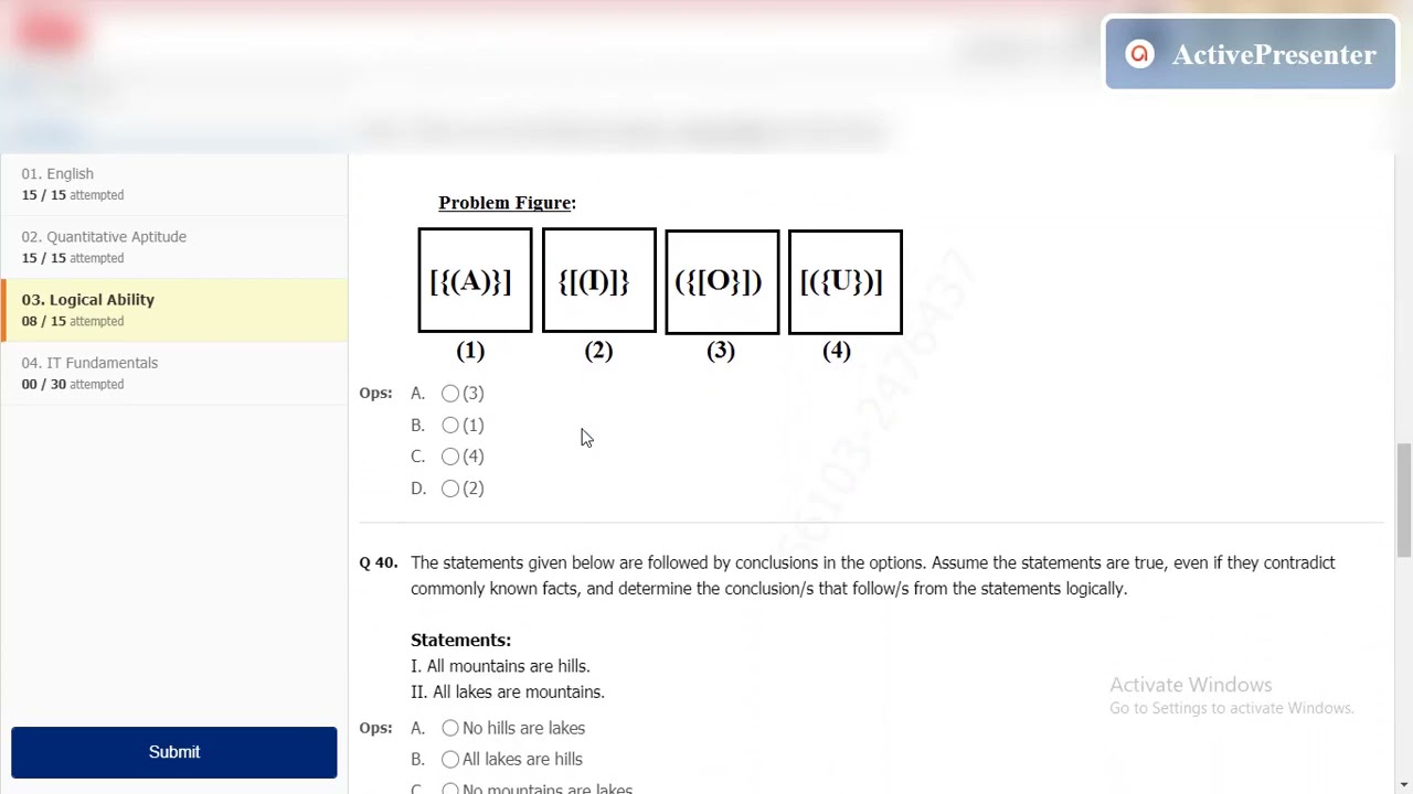 Hcl Aptitude Test For Internship