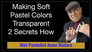 How to Make Soft Pastels Transparent: A wet pastel technique screenshot 3