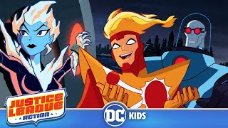 Download Lagu Justice League Action | Firestorm To The Rescue | @dckids MP3