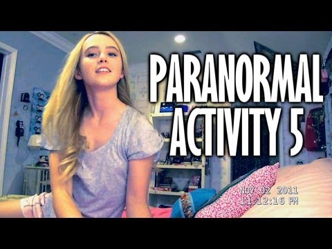 PARANORMAL ACTIVITY 5 TRAILER EXTRAS (PARODIE)
