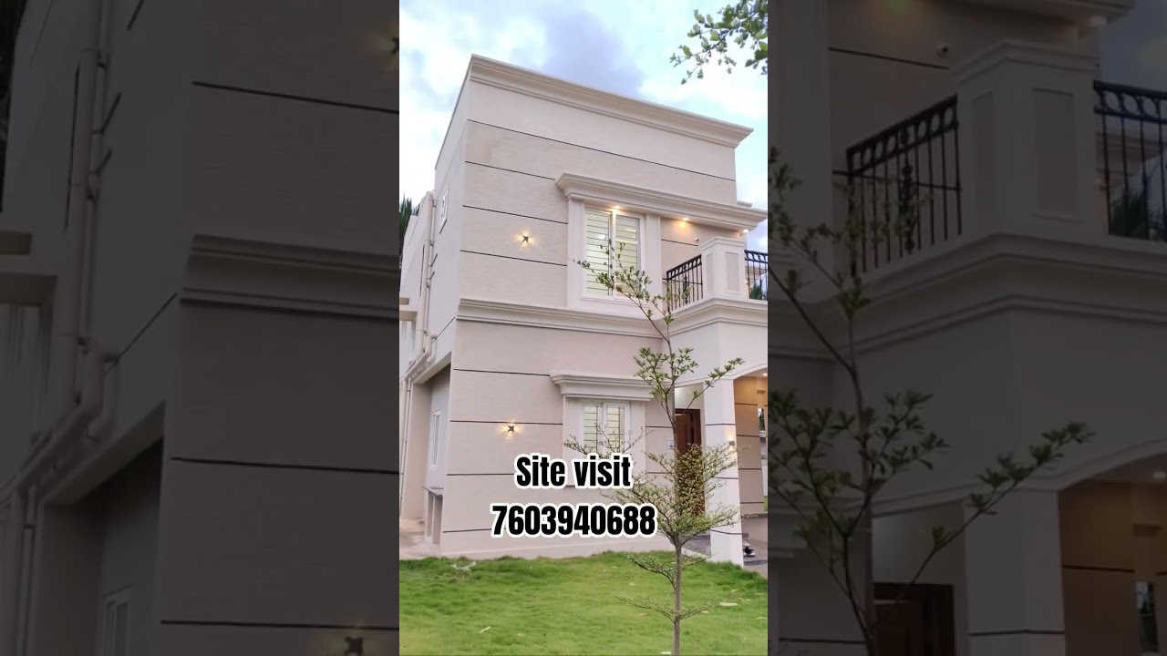 🎥 "3BHK Villa Walkthrough – Full Inside & Outside"