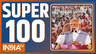 Super 100: Lok Sabha Election | PM Modi Rally | Smriti Irani | Third Phase Voting | Kejriwal