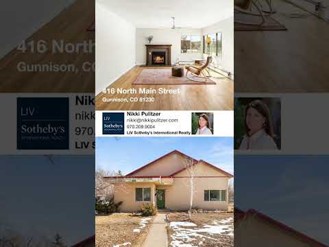 416 North Main Street, Gunnison, CO home video tour
