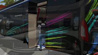 XHD Bejeu Mod Bussid WSP Mudik Merak  - Solo Part 1