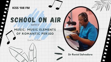 RADIO BASED INSTRUCTION IN MAPEH 9-MUSIC