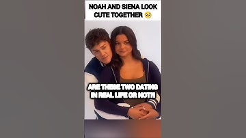 Noah Beck and Siena Agudong look cute together?😍🥺 #shorts #trending #love #cute #funny #video #fyp