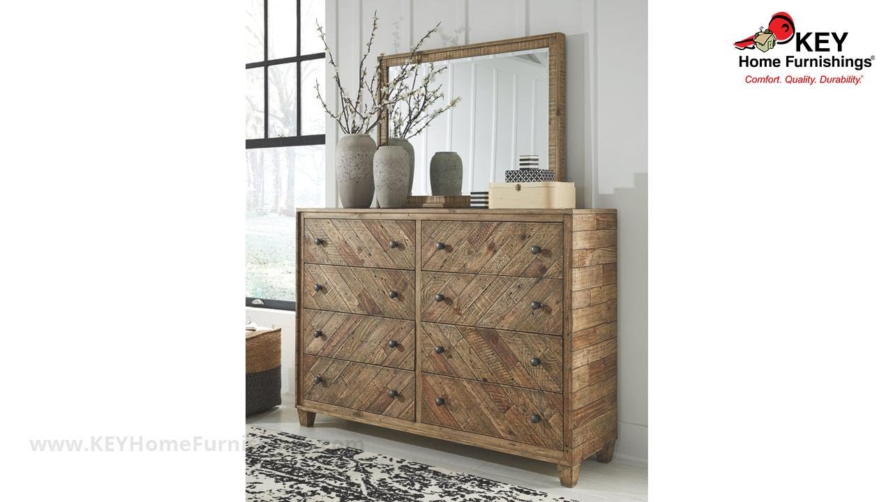 Ashley Grindleburg Dresser And Mirror (APKB754DM) KEY Home YouTube