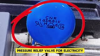 This Tiny Component Stops Voltage Spikes ⚡ (MOV Explained)