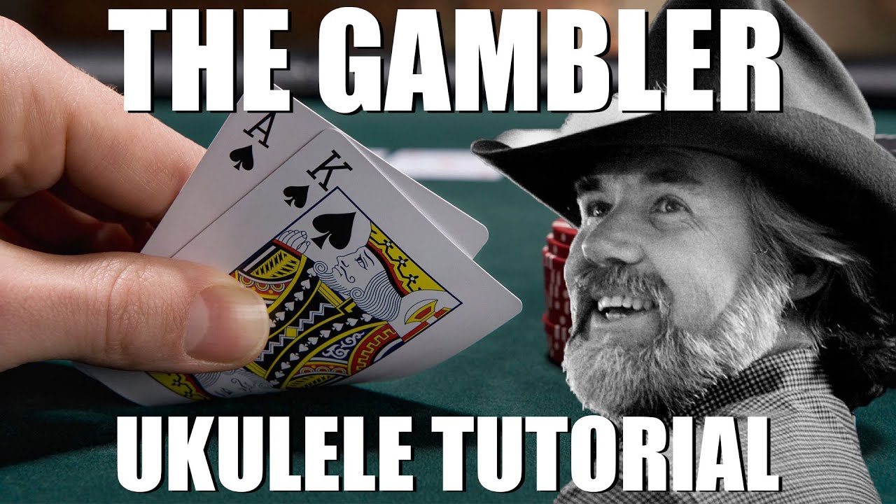 Kenny Rogers The Gambler Easy Beginner Ukulele Tutorial Chords