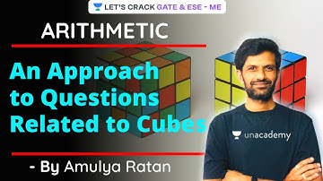 An Approach to Questions Related to Cubes | Reasoning | GATE/ESE 2021 Exam Preparation | Amulya Sir